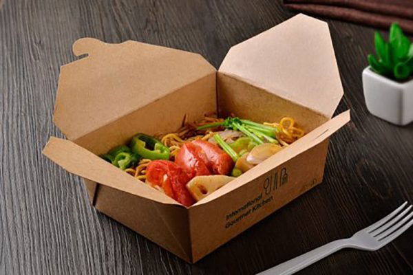 In hộp giấy túi giấy đựng thức ăn nhanh